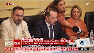 Măsurile propuse de Alexandru Rogobete pentru a reforma sistemul medical