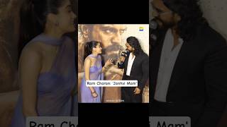 #RamCharan :“Janhvi ma’am, I’ve never seen a more diligent person than her #Peddi #janhvikapoor