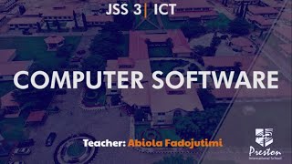 Computer Software - JSS3 ICT News