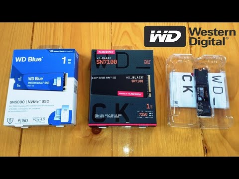 Black & Blue WD NVMe SSD 1TB PCIe 4.0 are here!