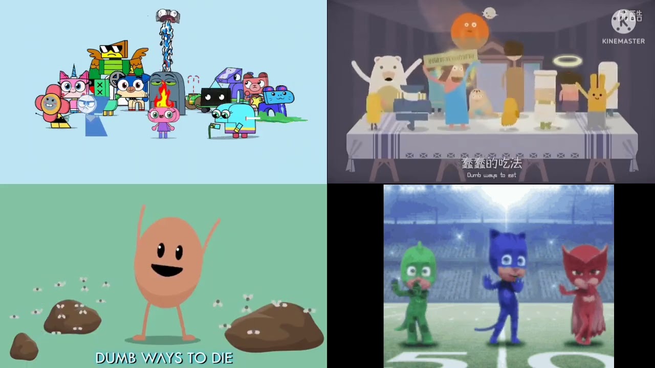 Dumb Ways To Die Quadparison 4 (@LuizGustavo-jz2hc)