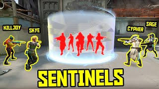 THE ULTIMATE SENTINELS MONTAGE  VALORANT