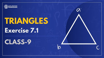 Exercise 7.1 | Congruence of Triangles | Class 9 | Mathematics | NCERT | Goyal Brothers Prakashan