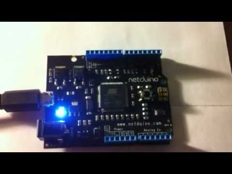 Netduino blinking Fibonacci