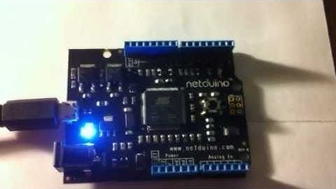 Netduino blinking Fibonacci