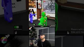 Larrys Absurd Hiding Spot in Meccha Chameleon!