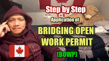 BRIDGING OPEN WORK PERMIT (BOWP) #buhaycanada #canadalife #filipino  #ferdztv  #fyp