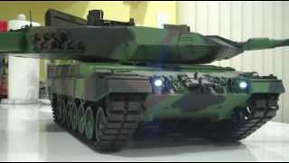 Testing new tank Leopard 2A6 remote control