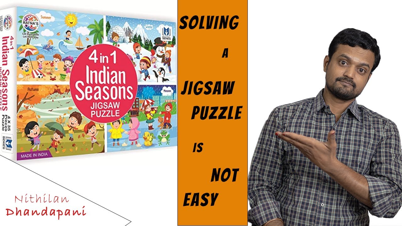 Trying to solving a 35 Piece Jigsaw Puzzle But... ND Talks Tamil