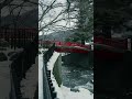 【青森】雪に包まれた神社が神秘的でした