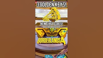 3 Golden Key SHiFT Codes for Borderlands 4 Redeem Fast! 😮