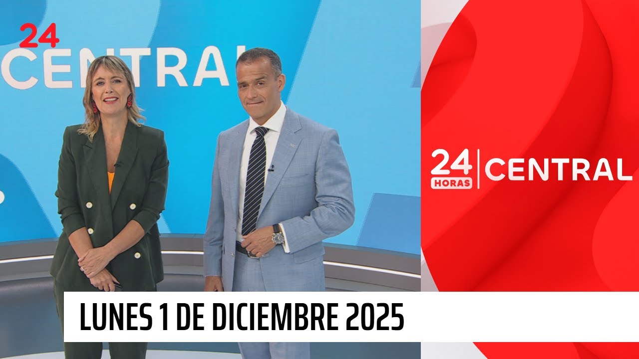 24 Horas Central - Lunes 1 de diciembre 2025