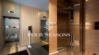 Fast KONE EcoDisc Traction Elevators - Four Seasons Hotel - Seattle, WA