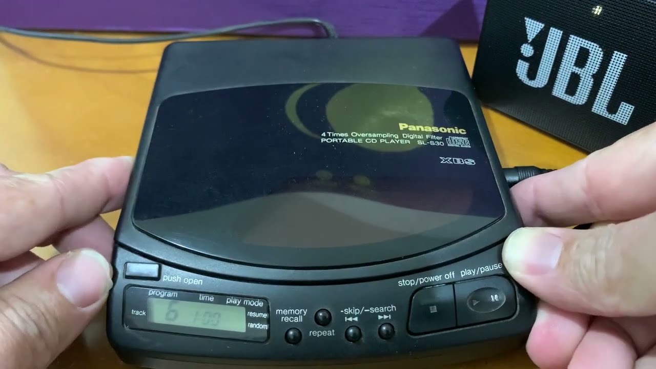 【希少】Panasonic Portable CD Player SL-S30 Panasonic SL-S30 - YouTube