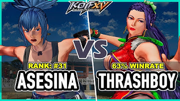 KOF XV 🔥 Shermie Asesina (Leona/Athena/Shermie) vs Thrashboy (Rock/Luong/Ryo) 🔥 Steam