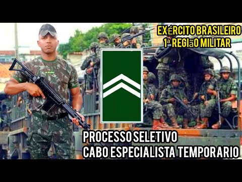 Como ser Cabo temporário do Exército Brasileiro (9ª Região Militar) 