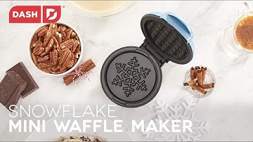 Snowflake Mini Waffle Maker