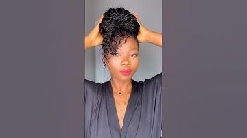 How to do a simple elegant updo with boho braids #protectivestyles #bohobraids #hairtutorial #howto