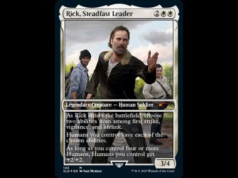 マジック：ザ・ギャザリング Rick, Steadfast Leader Rick, Steadfast Leader – Proxy Universe