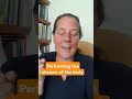 Performing the dreams of you body...an amazing book and concpet