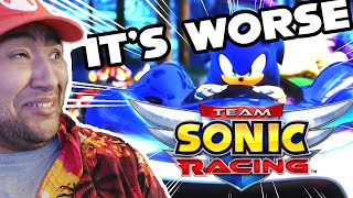 Team Sonic Racing Makes Me MISS Sonic Racing CrossWorlds MORE