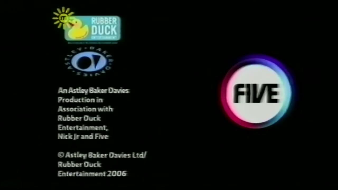 Rubber duck entertainment astley baker davies nick jr five 2006