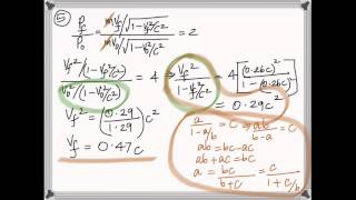 Relativity Problems