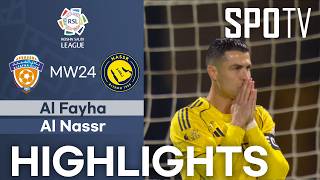 [Liga Arab Saudi] NASSR MAKIN KOKOH DI PUNCAK! | Highlights | Al Fayha v Al Nassr | MW24