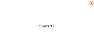 Contracts