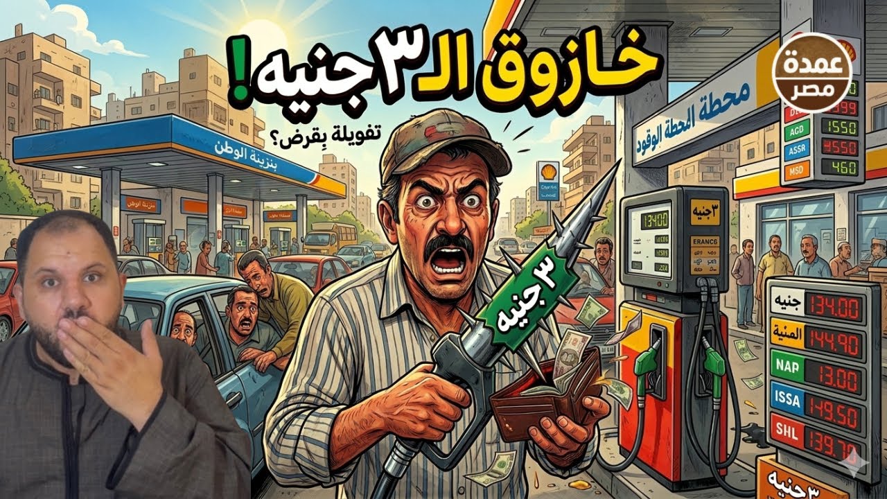 الحرب بره و الخبطة في جيوبنا .. ليه البنزين غلي 3 جنيه في يوم و ليلة ؟! ⛽️😱