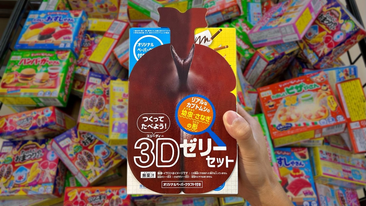 Trying Japanese D.I.Y. Candy Kits 🍫🏠 - YouTube