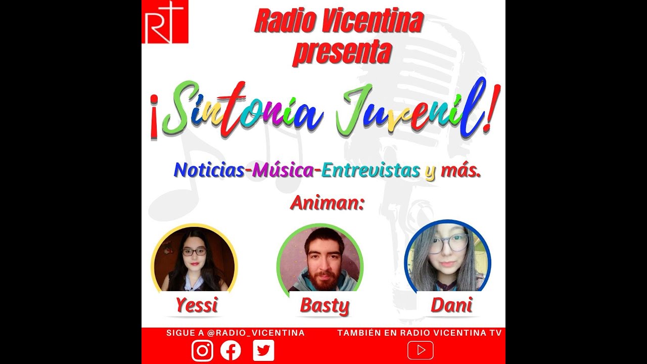 Radio Vicentina Sintonía Juvenil YouTube