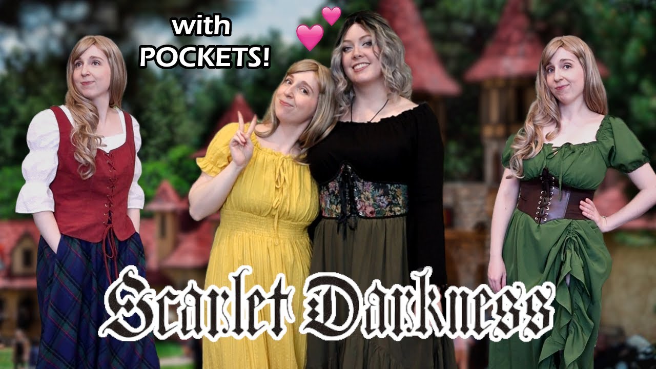 Renaissance Faire Clothing Haul - With My Girlfriend! | Scarlett Darkness Review