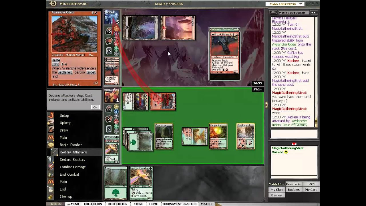 Modern RG Land Destruction vs Rakdos Burn YouTube