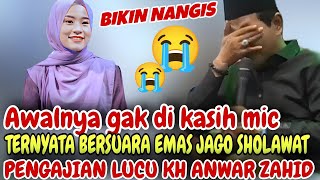 PECAH DUET ABAH ANZA AWALNYA NGGAK DI KASIH MIC TERNYATA PANDAI SHOLAWAT 