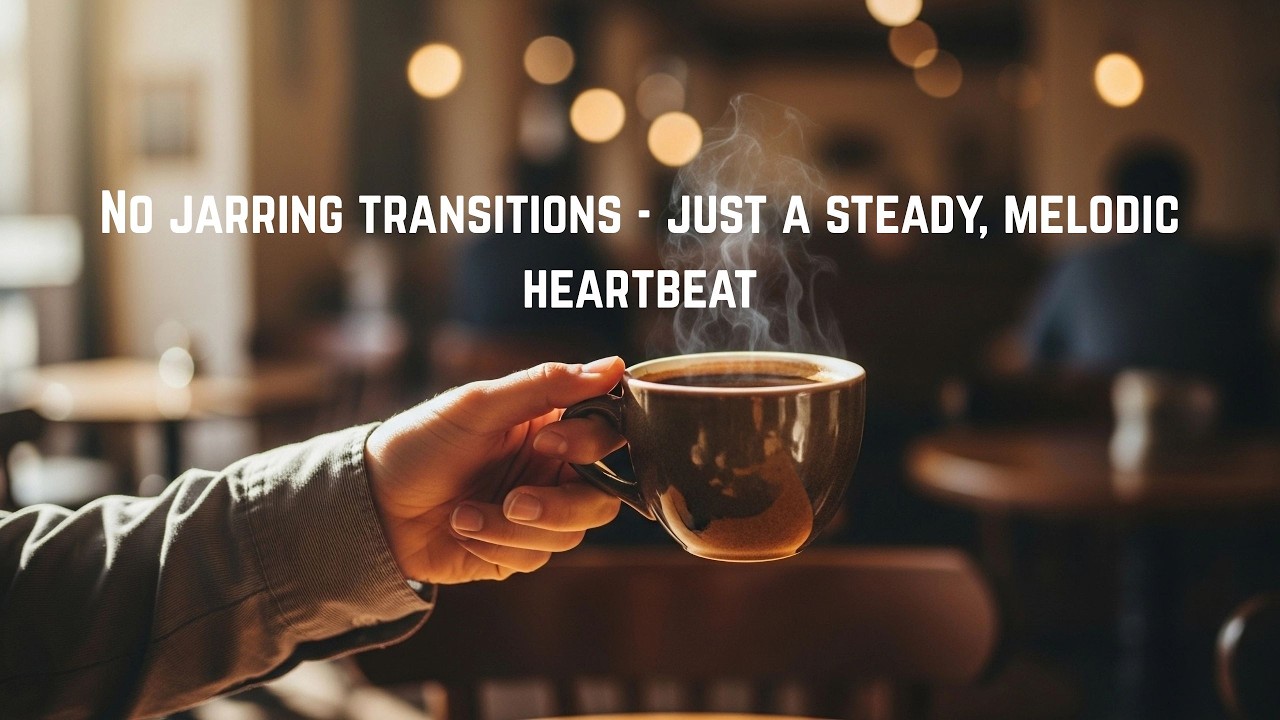 Deep Focus: No jarring transitions-just a steady, melodic heartbeat.