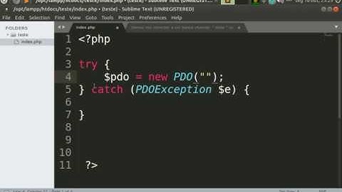 Conectando php ao banco de dados Mysql Simples