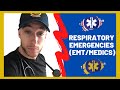 Respiratory Emergencies in EMS (EMTs & Paramedics) Step by Step Method.