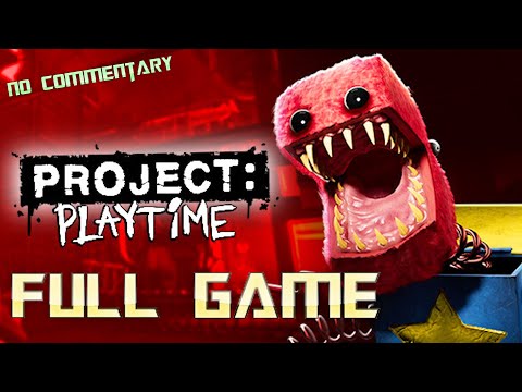 Project Playtime - Survivor and Monster Tutorial Gameplay (Full  Playthrough) 