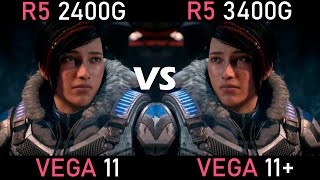 Ryzen 5 2400g vs 3400g test in 5 Games & 8 Benchmarks