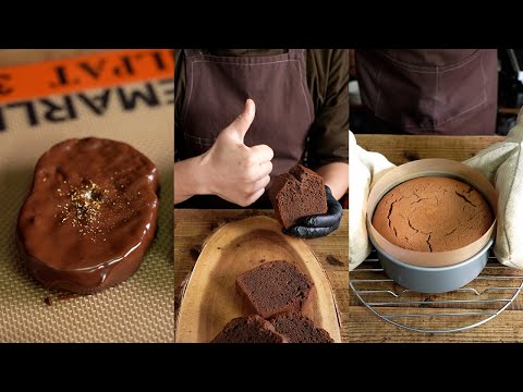 ASMR | Delicious Chocolate sweets days #7 #cooking #chocolate