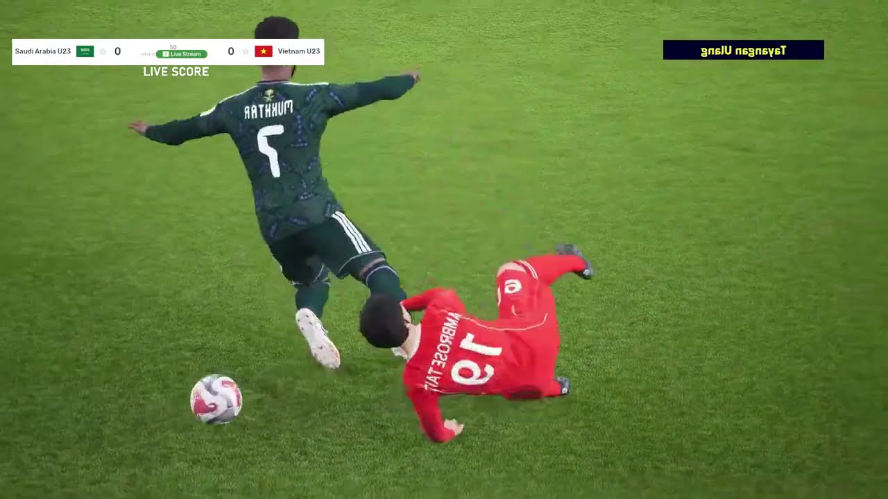 🔴Trực tiếp Việt Nam vs Ả Rập Xê Út - VIDEO GAME SIMULATION
