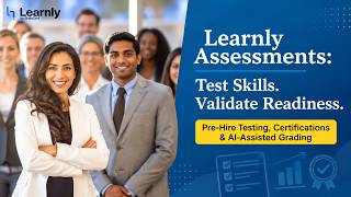 Learnly Assessments Demo | Pre-Hire Testing, Coding Assessments & AI-Assisted Grading
