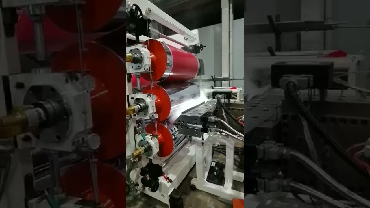 seven layers PP forming  sheet extruder line www.shynrun.com www.extrudino.com April@shynrun.com