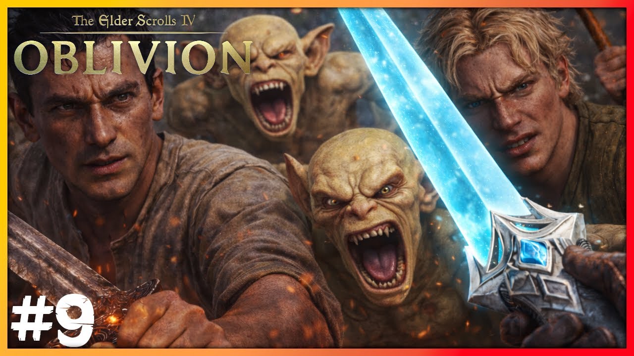 МОРОЗ! Elder Scrolls IV: Oblivion Remastered - Часть 9