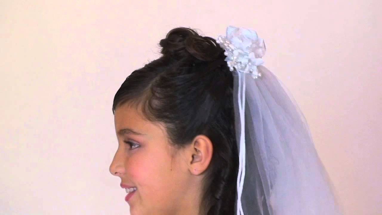 Comb with Veil Style FG_920- White only