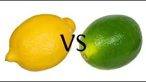 Do You Know The Difference Between Lemon And Lime