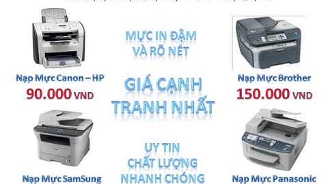 Nạp Mực, Bơm Mực, Thay Mực, Sửa Máy In Quận 7, Nhà Bè 090 666 9078