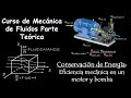 60. CONSERVACIÓN DE ENERGÍA: Eficiencia mecánica en un motor y bomba
