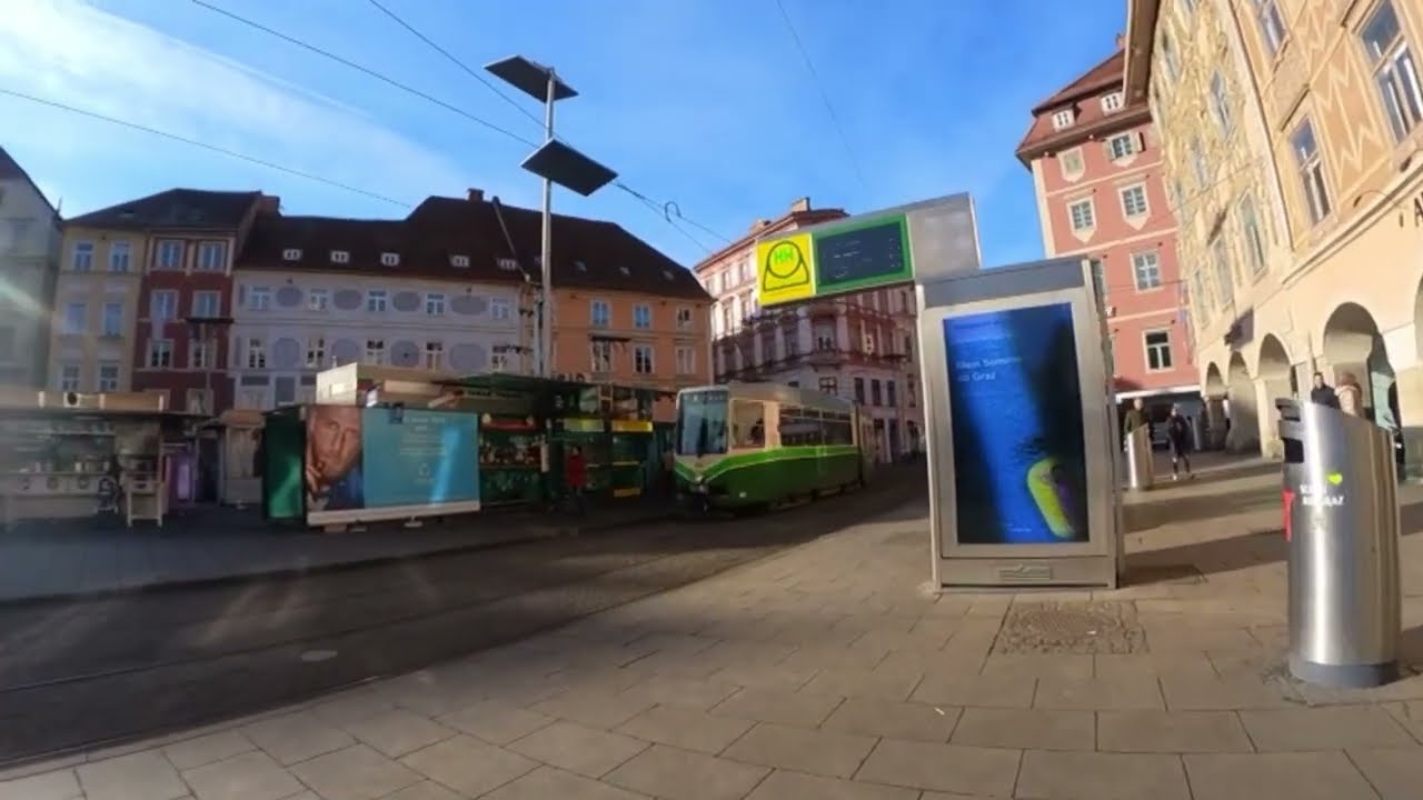 Exploring Graz, Austria: Walking Tour of Jakomini and Hauptplatz